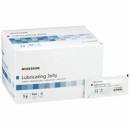 MCKESSON Lubricating Jelly, 5-gram Packet 16-8946